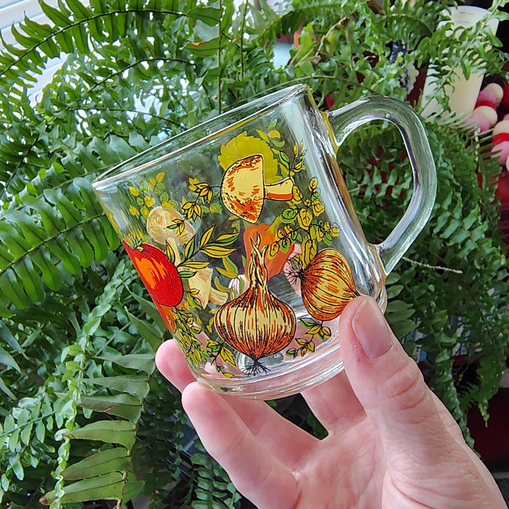 Vintage Aroroc France Glass Mug - Picture 3 of 6